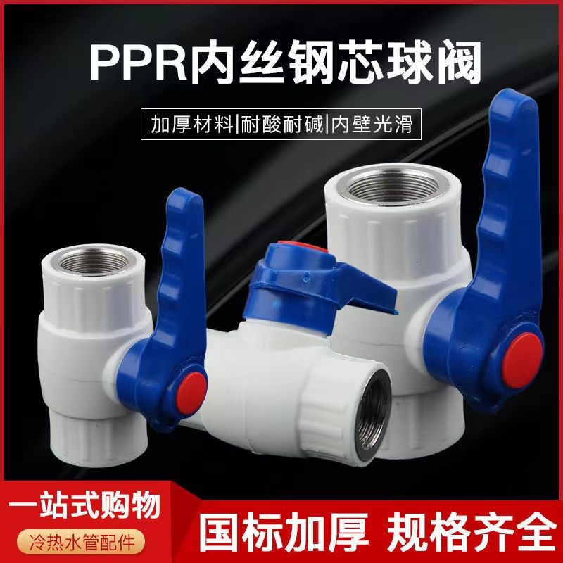 家用水管阀门选购指南 从PPR双内丝钢芯球阀到6分阀门的全面解析